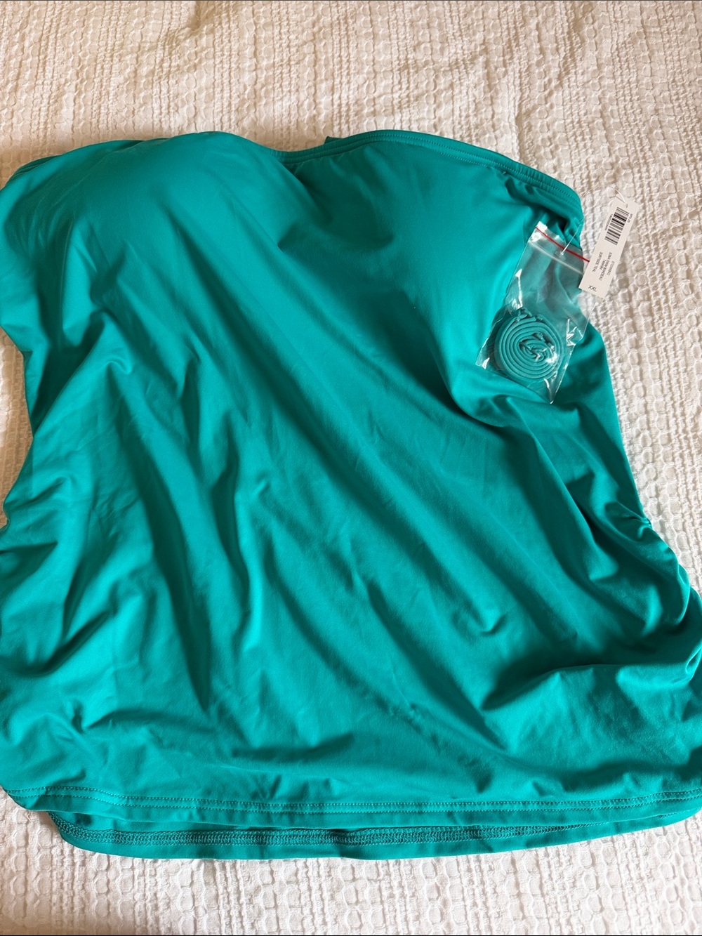 Soma Teal Strapless Swim Camisole with Removable Straps